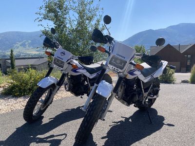 Two 2012 Yamaha TW 200s