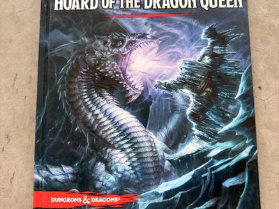D&D Hoard of the Dragon Queen Adventure Module Tyranny of Dragons Dungeons & Dragons Hardcover