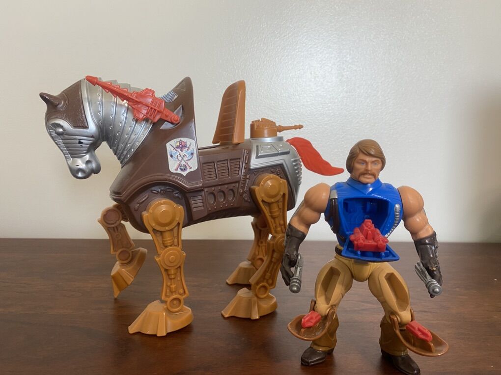 MOTU Strider 1983 & Rioblast 1985 Action Figures