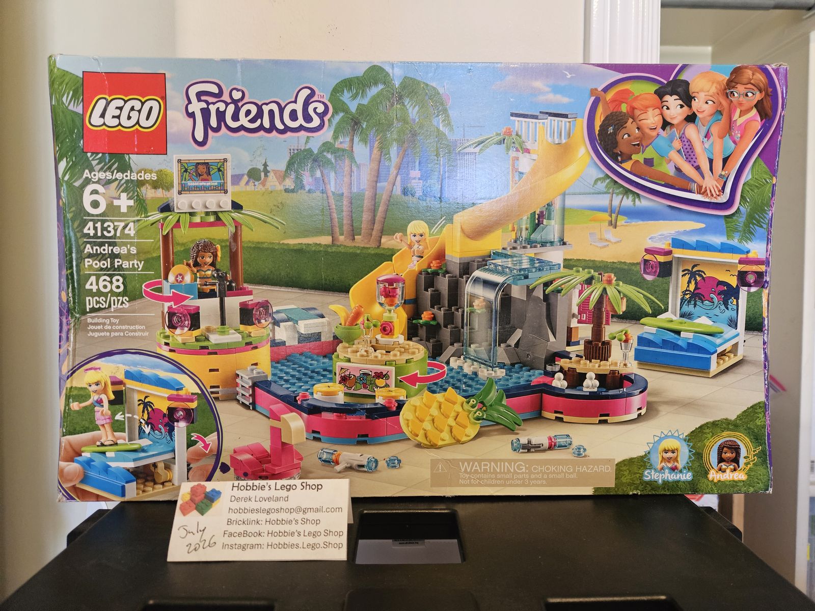 Lego Friends: Andrea's Pool Party (41374)