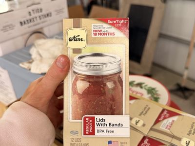 Kerr Regular Mouth Canning Lids with Bands
