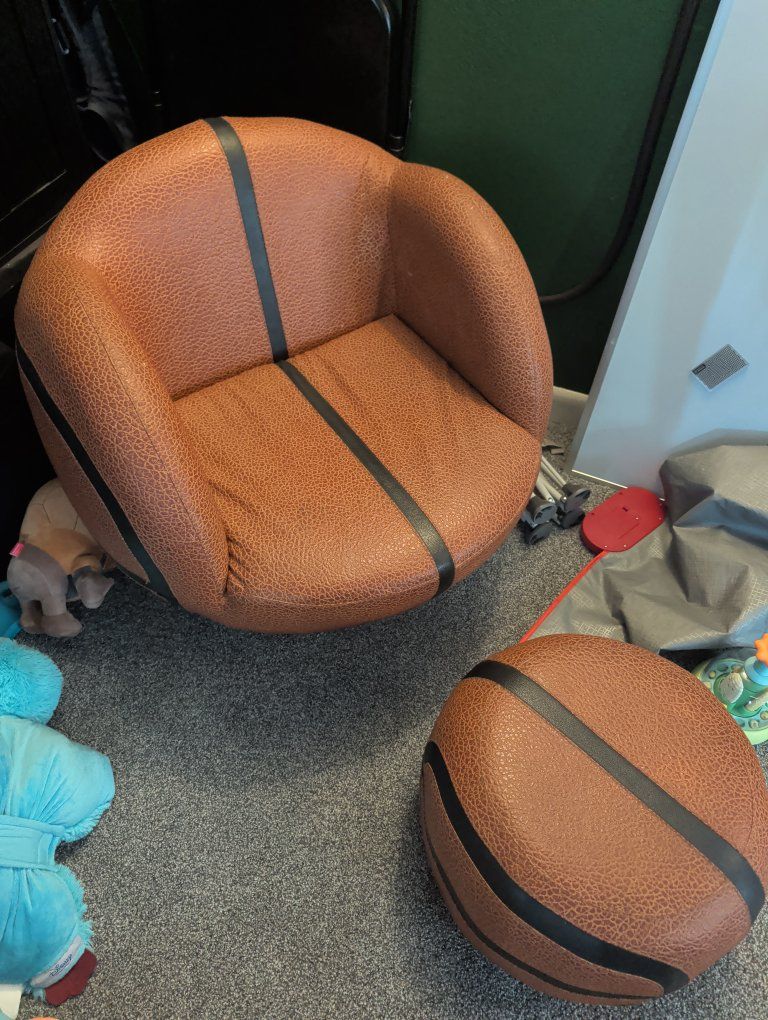 basketball lounge chair for kids