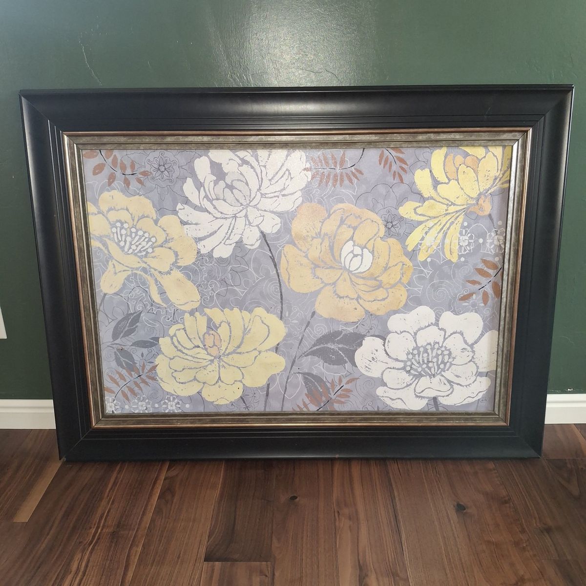Framed Flower Decor
