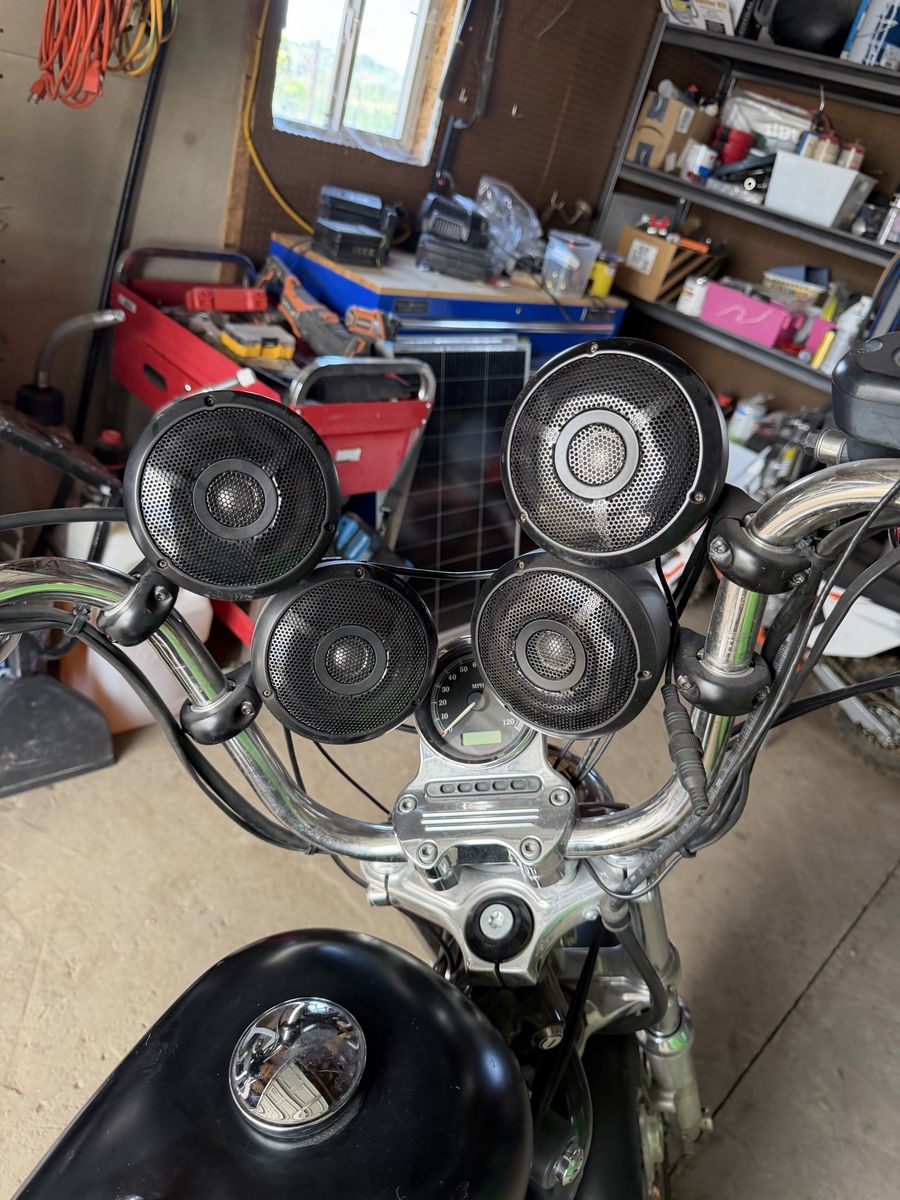 Bar mount speakers