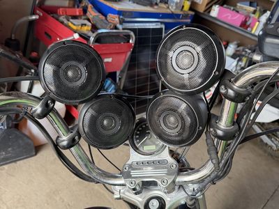 Bar mount speakers