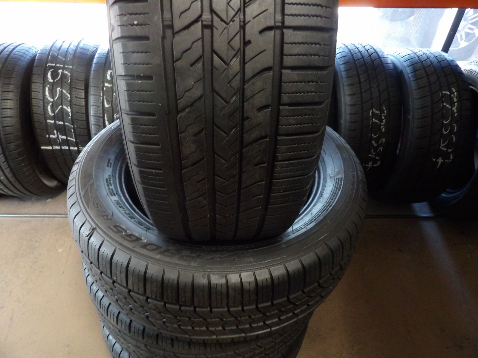225/55R17 FALKEN PRO G5 A/S ST OF USED TIRES