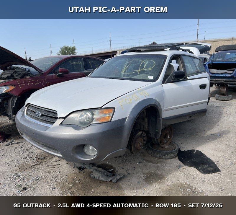 2005 Subaru Outback Parts - UTPAP Orem