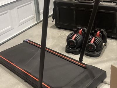 Compact Folding Electric Treadmill Walking Pad with Safety Key