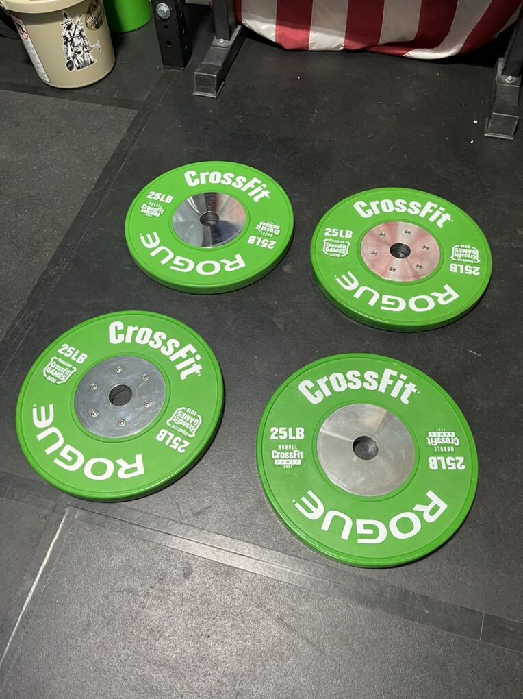 ROGUE FITNESS 25lb COMPETITION PLATES