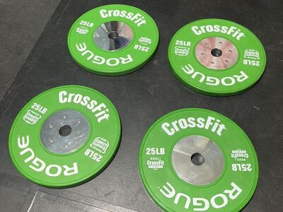 ROGUE FITNESS 25lb COMPETITION PLATES