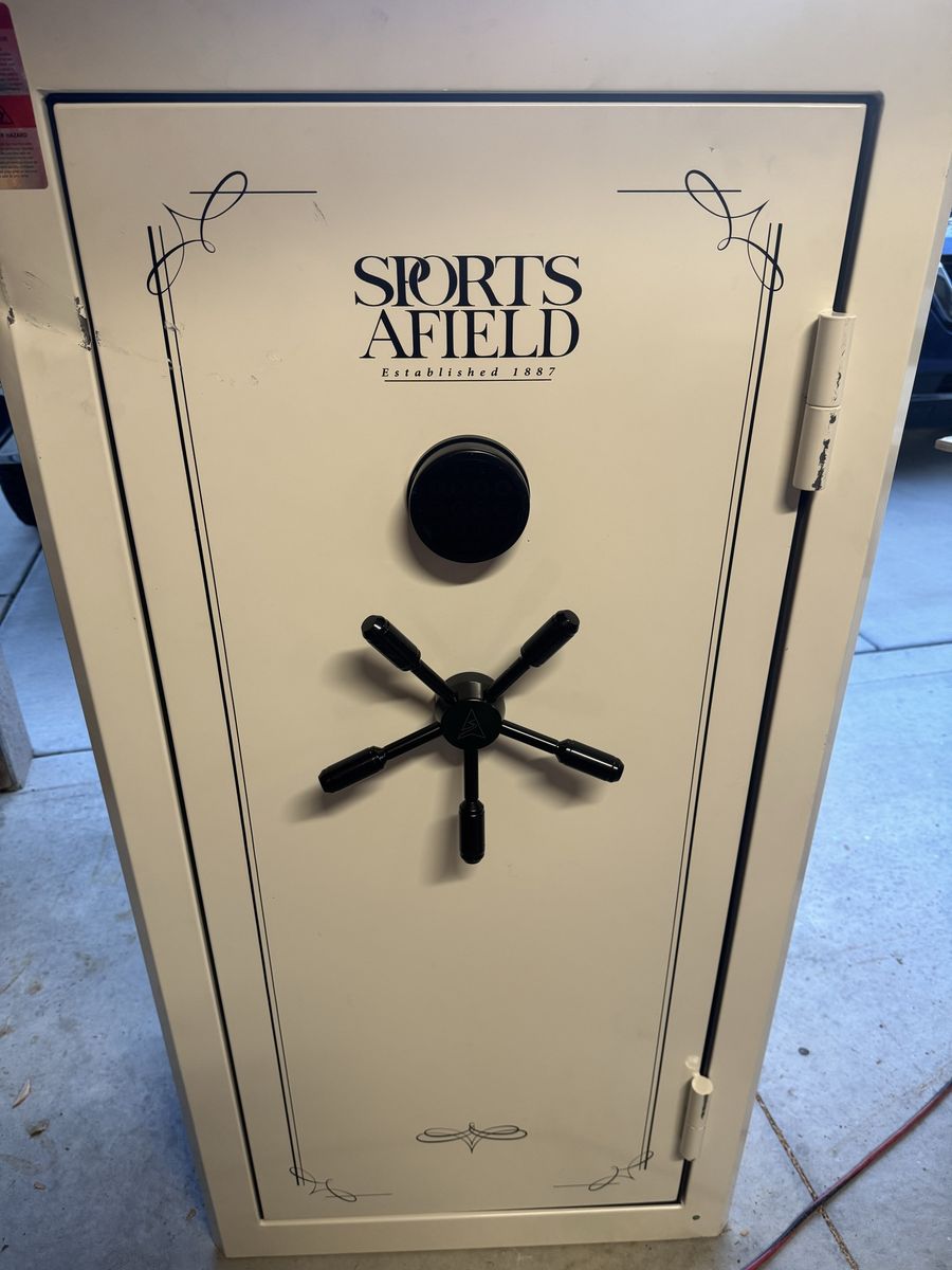 Sports Afield 32 Gun Safe - Ivory - with Digital Keypad