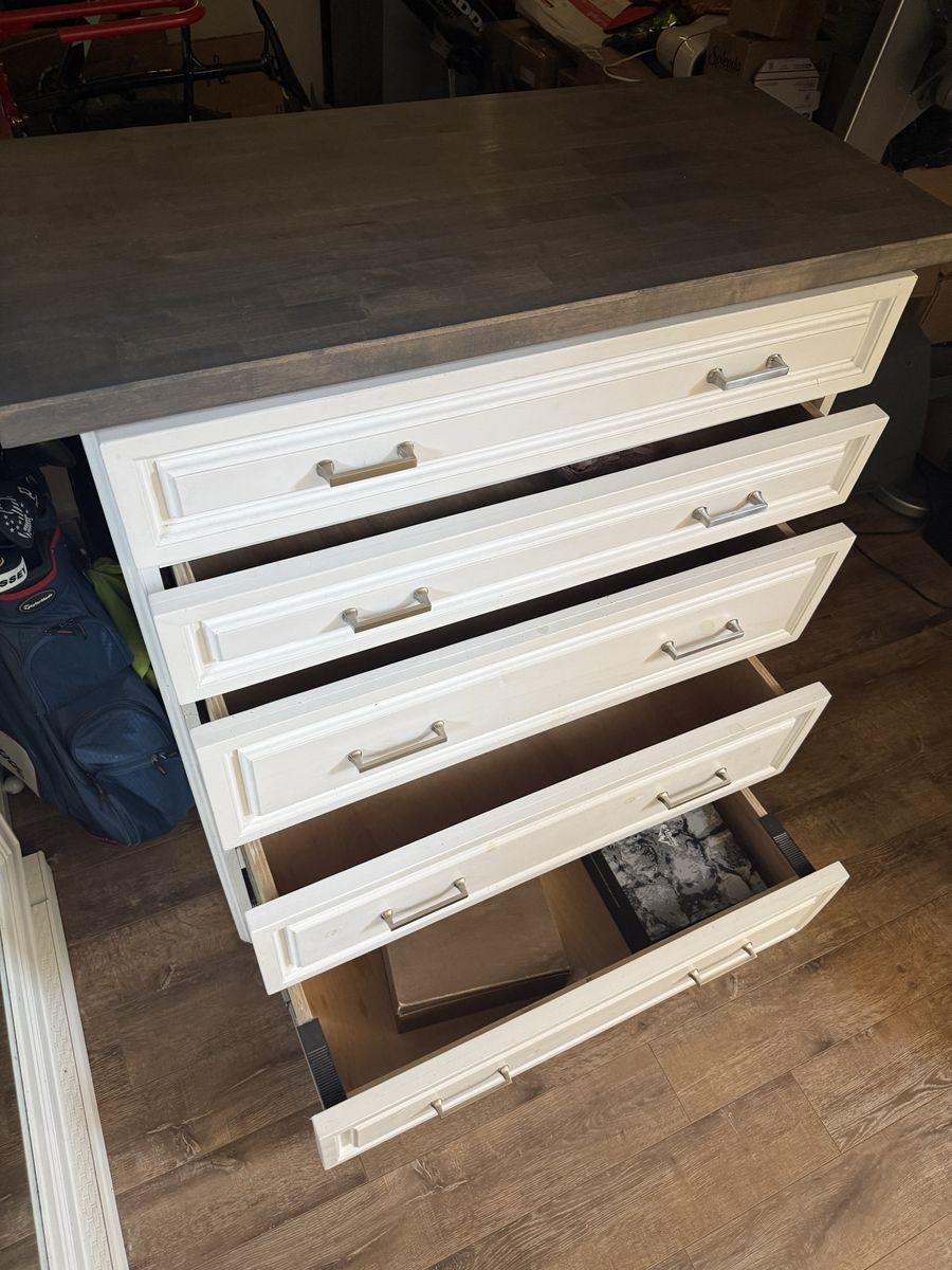 Custom Built Solid Wood Dresser