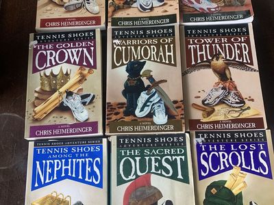 Chris Heimerdinger Tennis Shoes Adventure Series Books - 9 Book Set - Fiction Novel