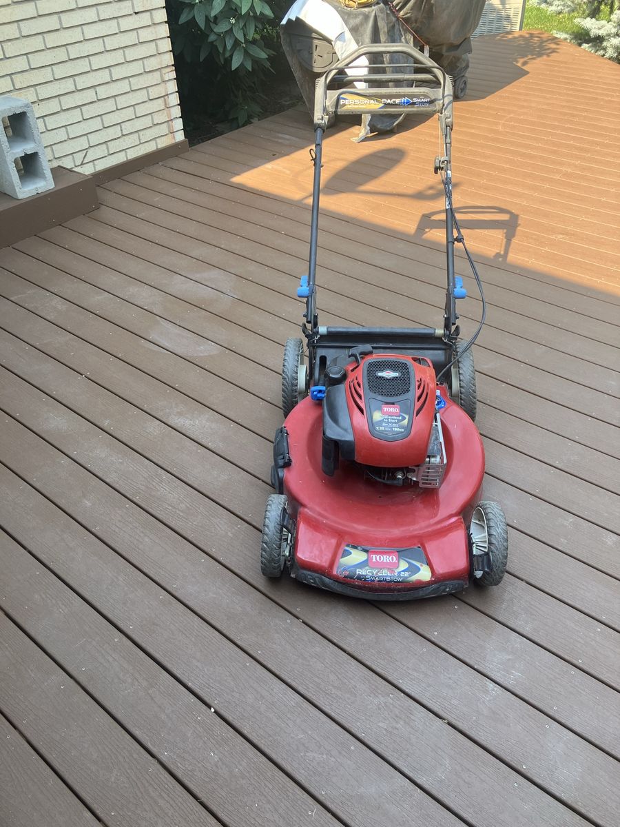 Gas toro lawn mowers
