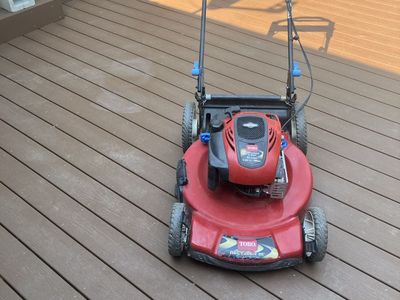 Gas toro lawn mowers