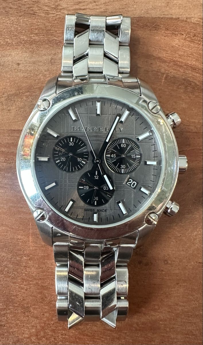 Burberry BU1850 Swiss Made Chronograph Men’s Watch