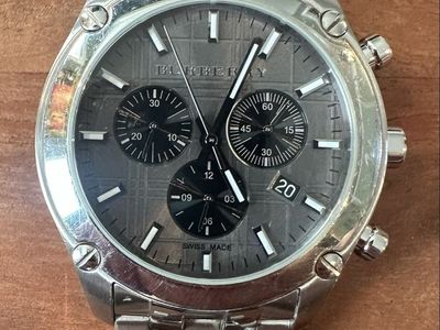 Burberry BU1850 Swiss Made Chronograph Men’s Watch