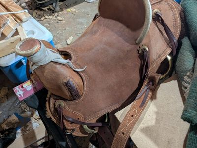 16" Mike Talebartaria ranch saddle