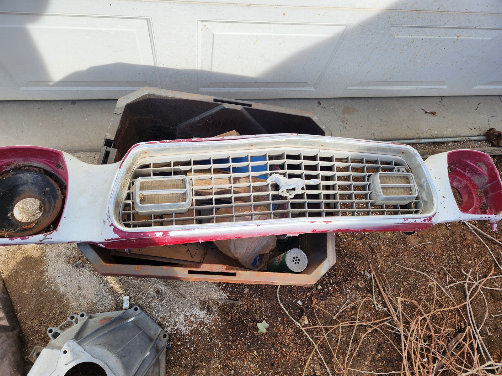 Mustang ii front body panel