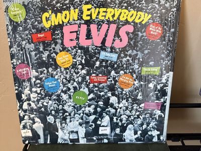 Elvis Presley C'mon Everybody Vinyl LP Record Album Mono CAL-2518