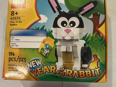 LEGO 40575 Year of the Rabbit Building Toy Set 194 Pieces New in Box