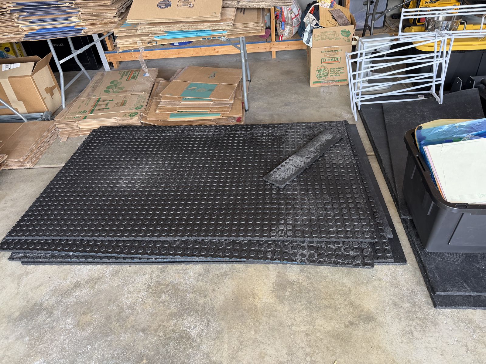 Rubber Stall Mats 4x6 ft