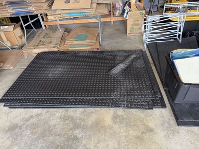 Rubber Stall Mats 4x6 ft