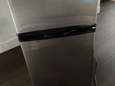 Small fridge and freezer