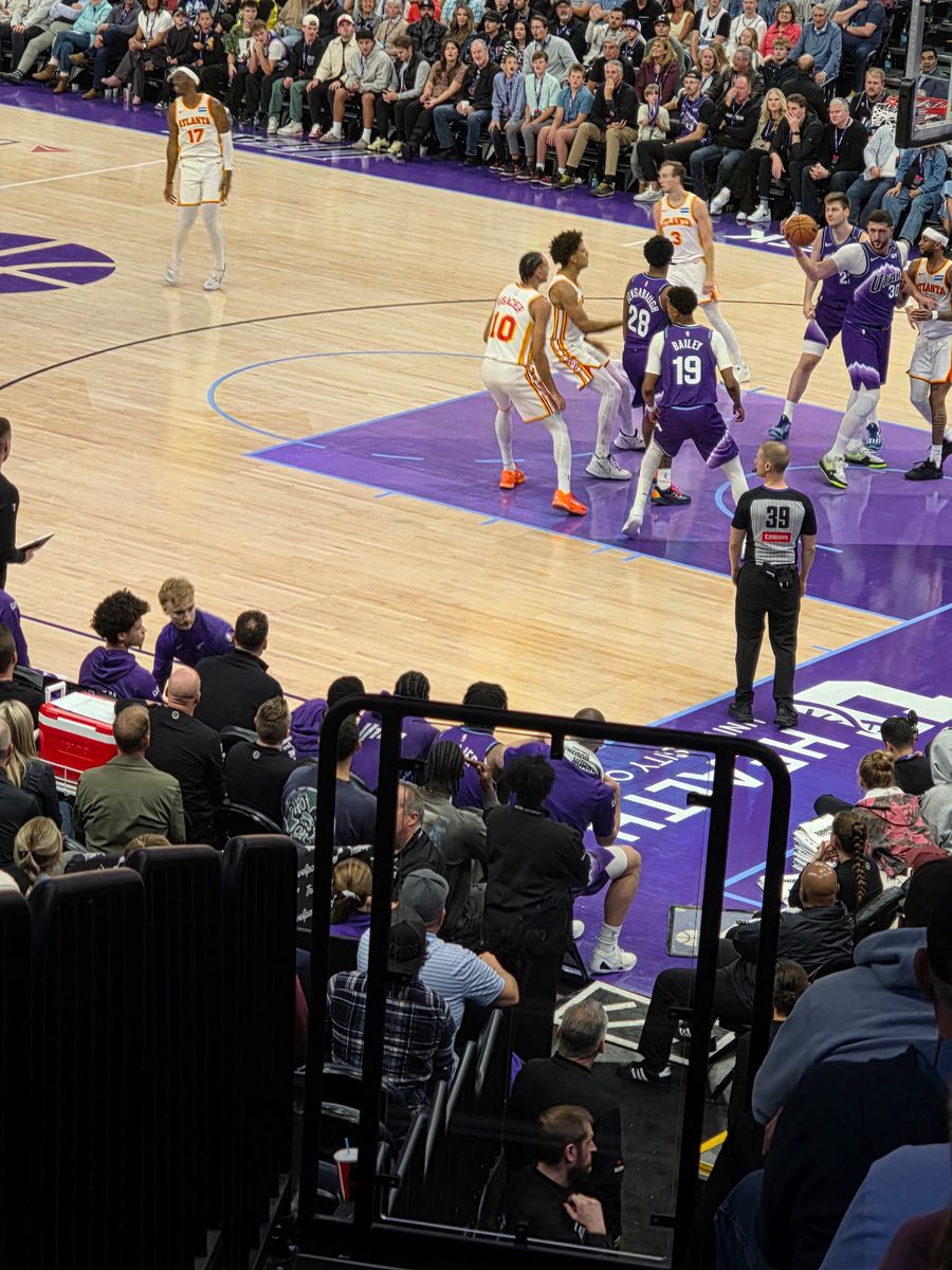 TONIGHT - Denver Nuggets vs Jazz - 3 or 6 Lower Bowl Aisle Seats Row 7 or Row 10, Behind Jazz Bench