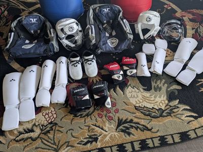 Taekwondo Sparring Gear - 2 Sets