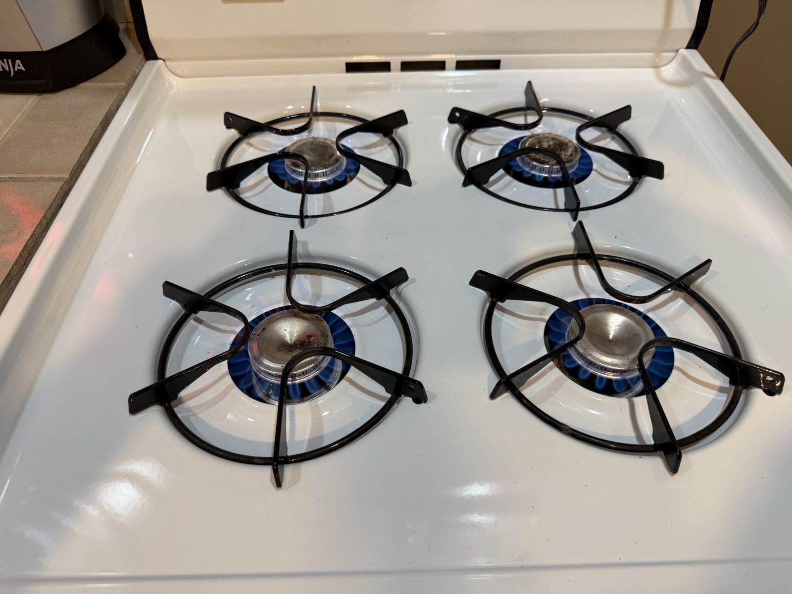 Gibson 4-Burner Propane RV/Camper Stove & Oven