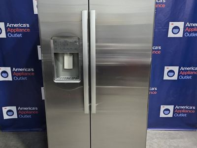 GE Profile Smart Counter-Depth Side-by-Side Refrigerator (Fingerprint Resistant Stainless Steel), 36-Inch Wide, 21.8 Cu. Ft.