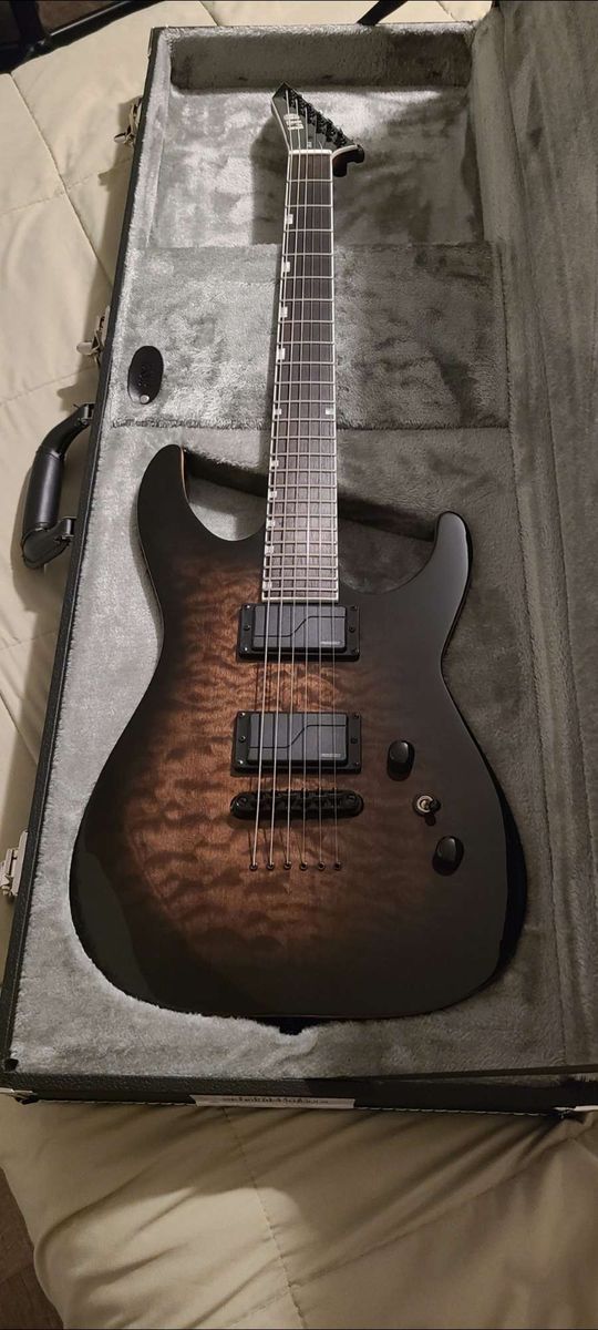 ESP LTD Josh Middleton JM-II, PLEK PRO treated & Tusq Nut Replacement.