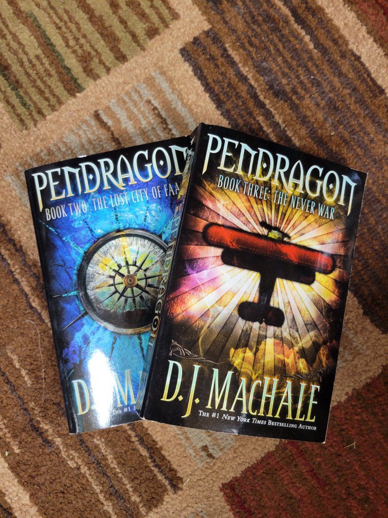 Pendragon books #2 and #3