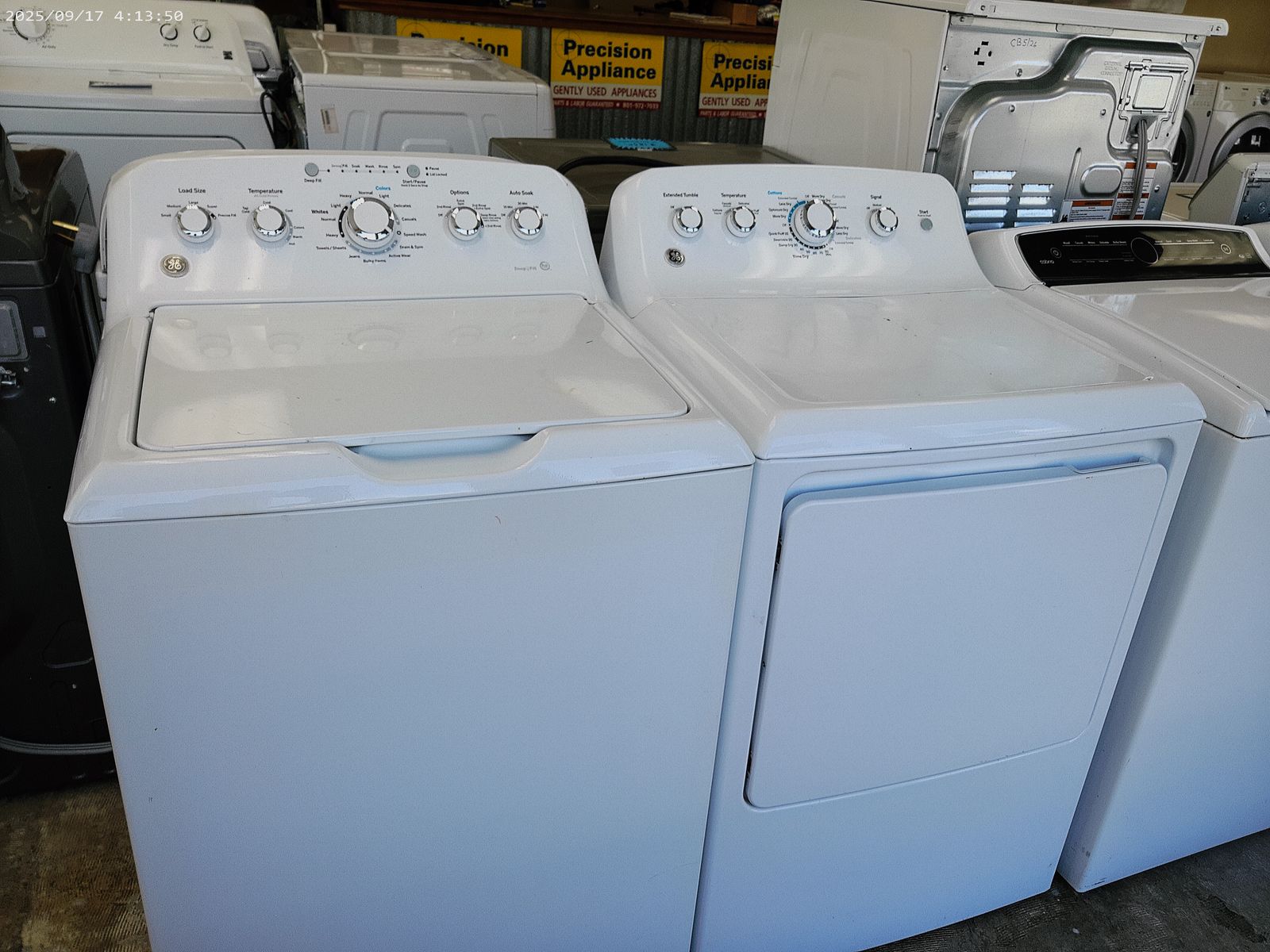 GE Washer and Electric Dryer~90 Day Guarantee