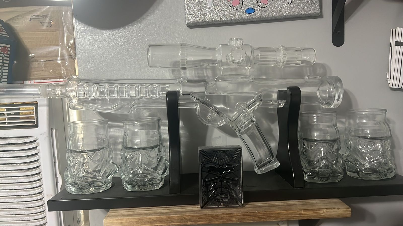 Star Wars Blaster And Glass Set