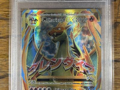 M Charizard EX #101 PSA 9