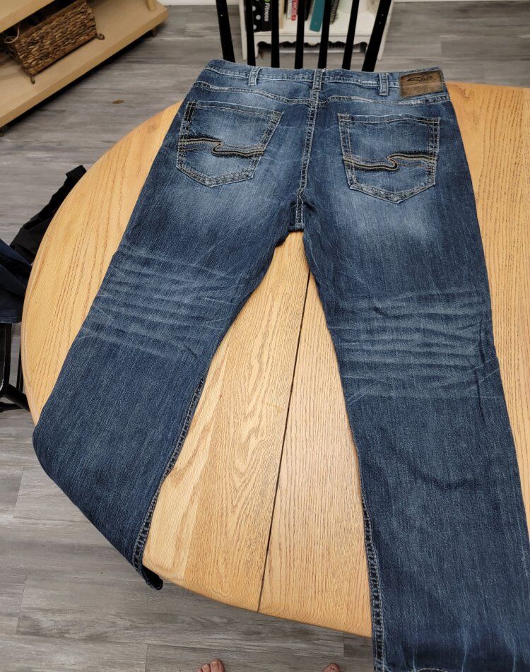Silver Jeans Co Grayson Straight Denim Jeans