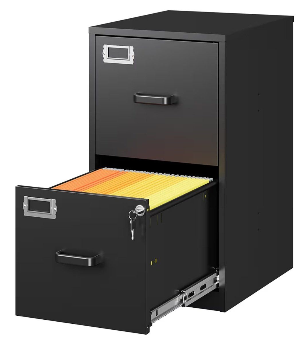 New SISESOL 2-Drawer Metal Vertical Filing Cabinet.