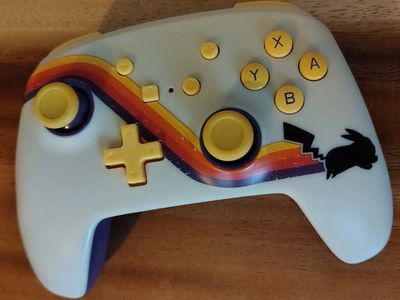 Wiireless Pikachu switch controller