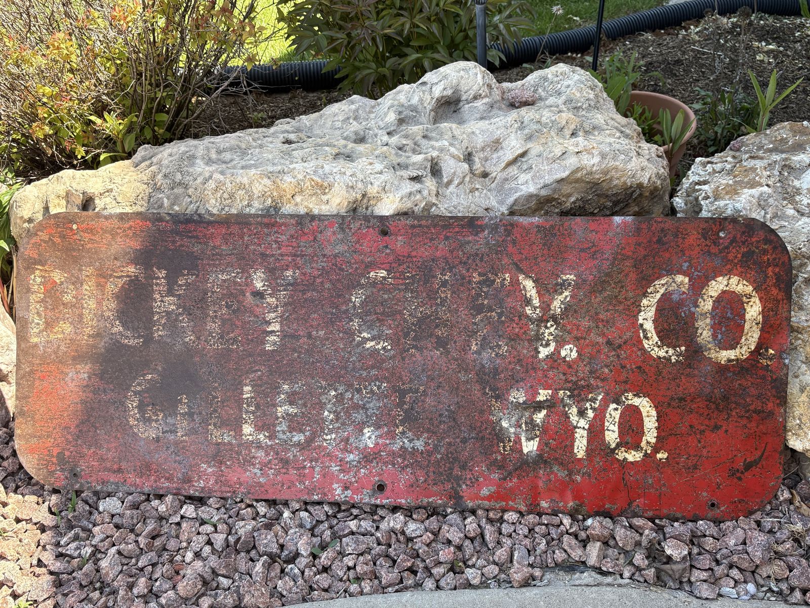 1930’s Dickey Chevrolet Co. Metal Sign