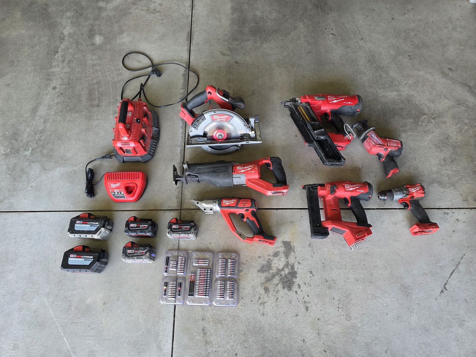 Milwaukee Power Tools and Batteries