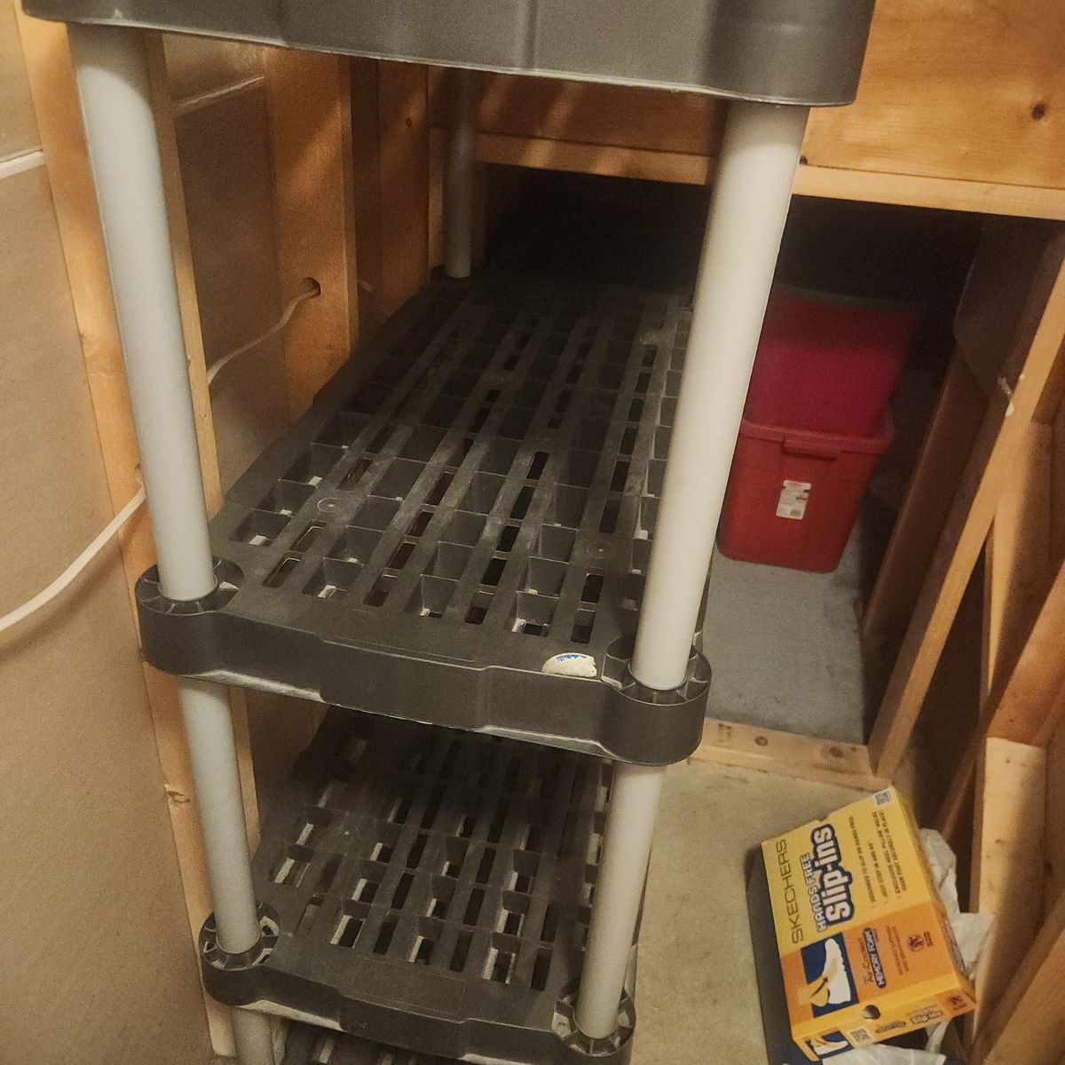 storage racks 10 dollars each