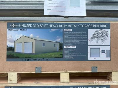 31X 50 HEAVY DUTY STORAGE BUILDING
