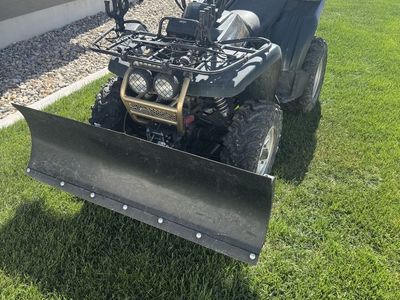 Yamaha Wolverine 350 4x4 with Snow Plow