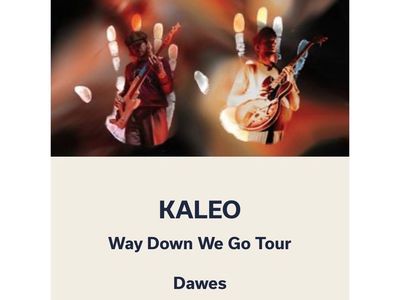 4 tickets to KALEO at Red Butte Gardens this Sunday 7/12 sold out