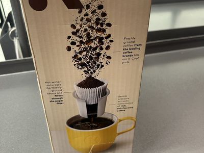 Keurig K-Mini Single Serve Coffee Maker - Black, Compact Design, 6-12 oz Brew, One-Cup Reservoir