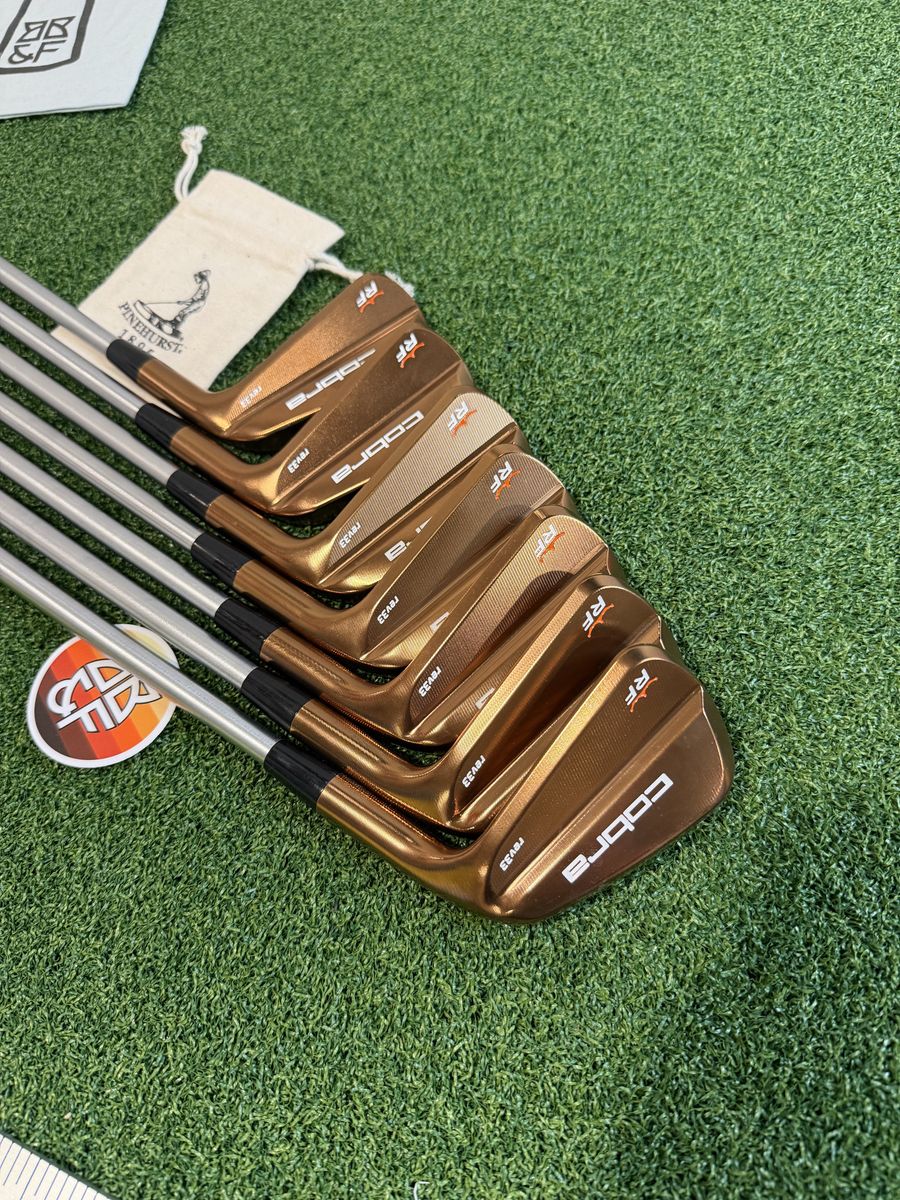 NEW Cobra Rev33 RF Iron Set 4-PW C-Taper 120 S