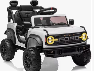 Ford Bronco Raptor 12V Toddler Ride on Toys, Safe