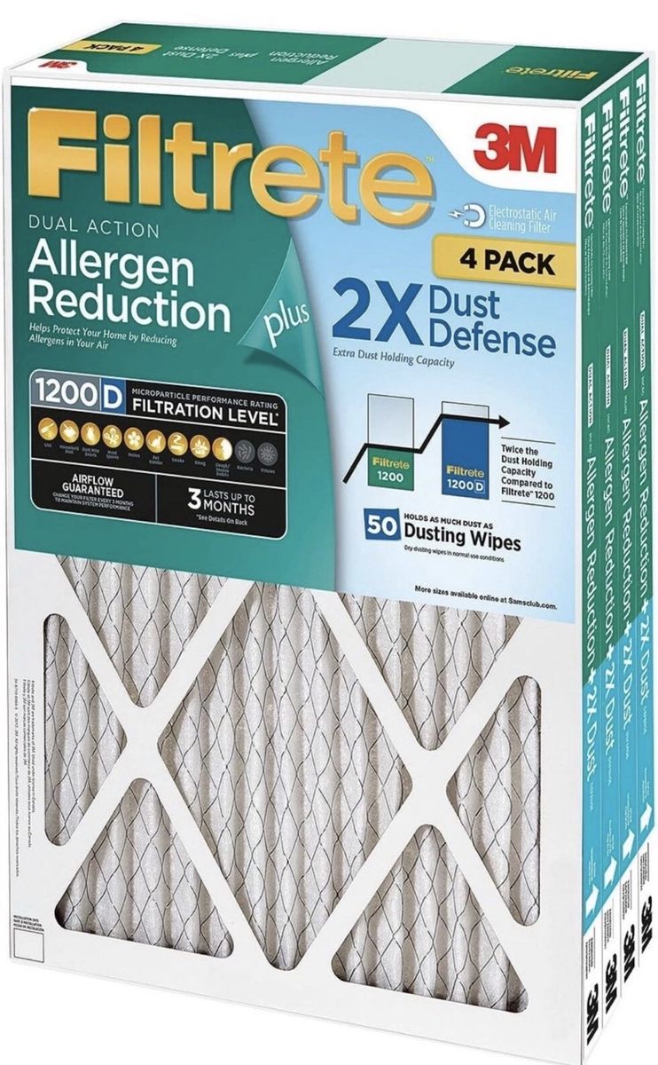NEW 4-PACK 3M FILTRETE ALLERGEN